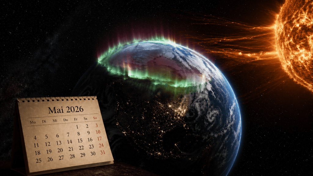 Magnetstürme im Mai 2026: Prognose nach Tagen, mögliche G1-Daten, Tabelle der Aktivität, Tipps für Wetterfühlige und wichtige Hinweise.