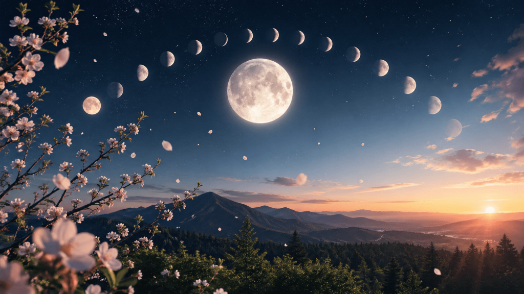 Mondhoroskop Mai 2026: Mondphasen, günstige und ungünstige Tage, Tabelle für jeden Tag und praktische Tipps für Arbeit, Ruhe und Entscheidungen.