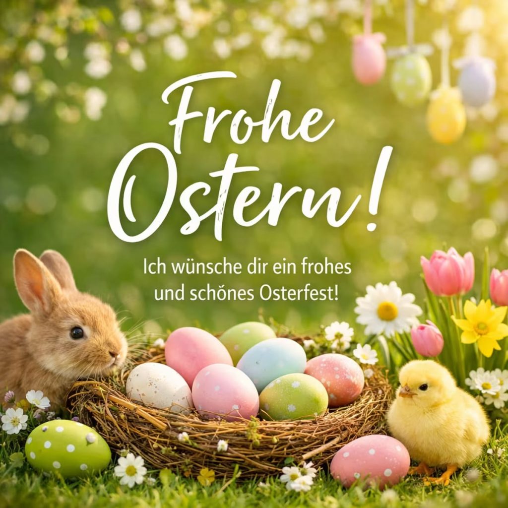 Ostern 2026 in Deutschland: Grußbilder, Gedichte, Prosa und Postkarten