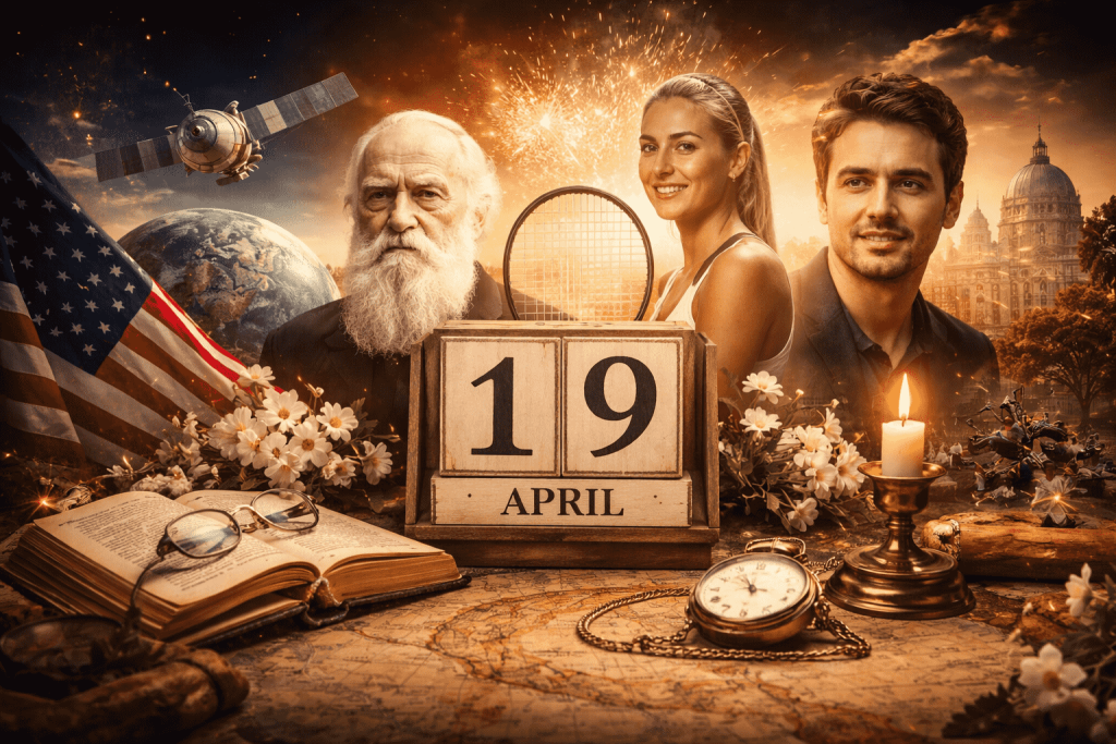 19. April: Ereignisse, berühmte Persönlichkeiten und Gedenktage in Deutschland und weltweit. Strukturierter Überblick über einen historischen Tag.