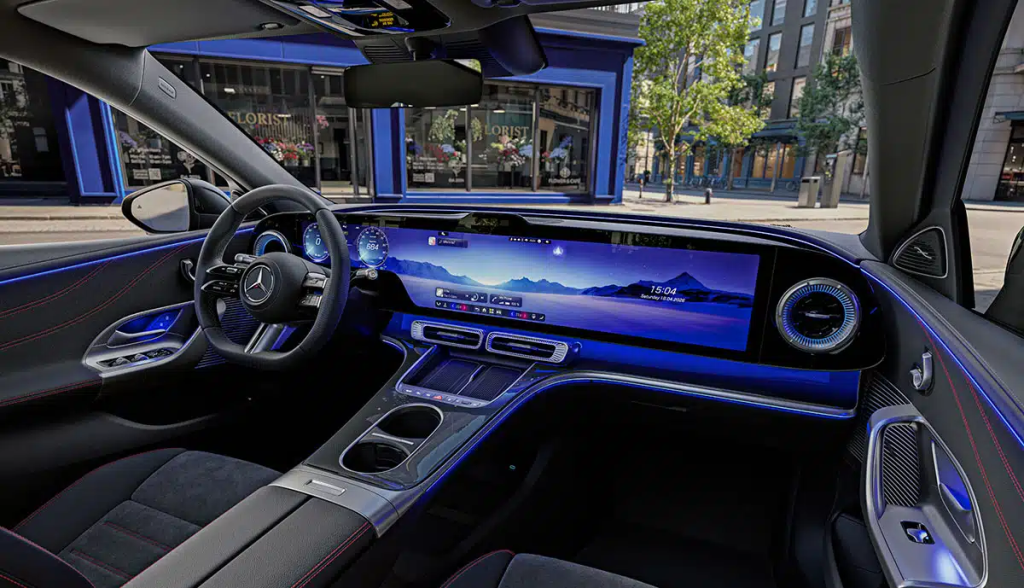 Mercedes zeigt Interieur des elektrischen C-Class