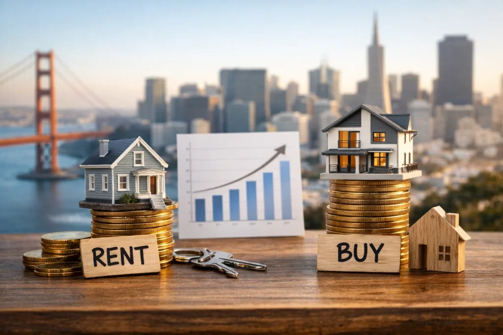 Was kostet Wohnen in San Francisco 2026? Aktuelle Mieten, Kaufpreise und Mieterschutz-Regeln im Überblick. Erfahren Sie alles über Preise in SoMa, Pacific Heights und Rent Control.