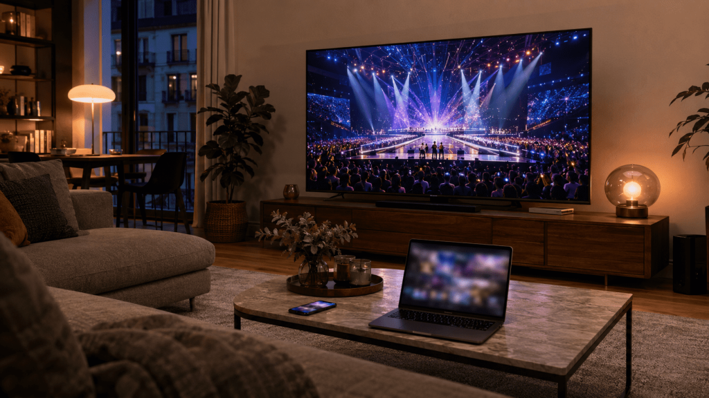 ESC Finale 2026 live in Deutschland: TV und Stream ESC Finale 2026 in Deutschland sehen: TV-Übertragung, ARD Mediathek, Livestreams, Joyn, YouTube und praktische Tipps zum Online-Schauen