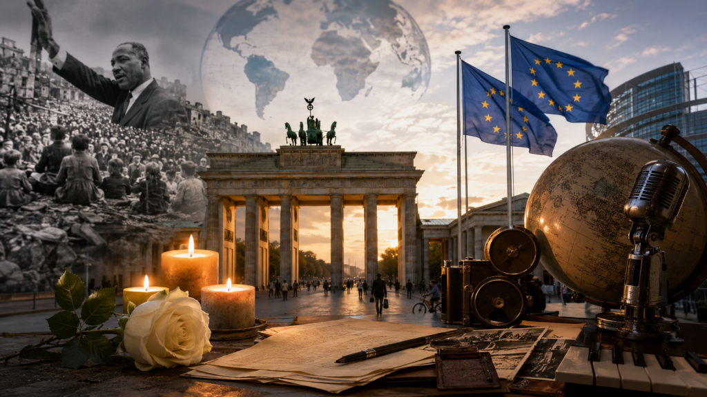 9. Mai in Deutschland und weltweit: Europatag, Geschichte, Gedenken, wichtige Ereignisse und prominente Geburtstage verständlich erklärt.