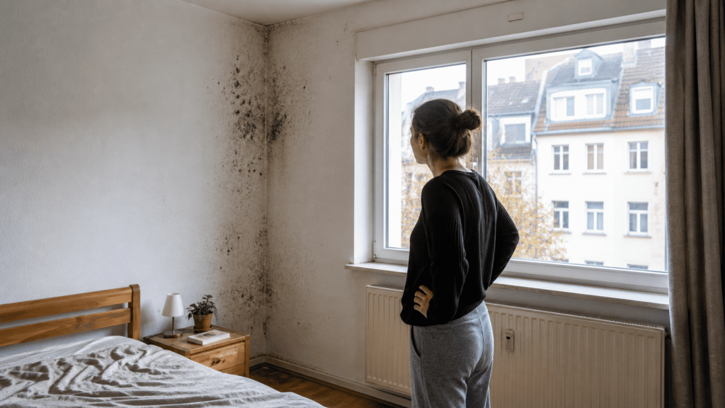 Schimmel in der Wohnung: Wer haftet in Deutschland