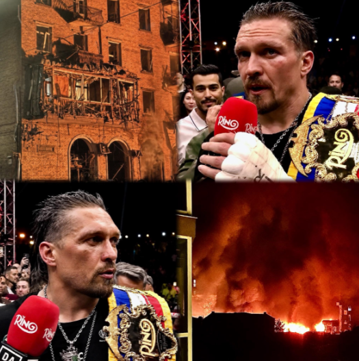 Oleksandr Usyk spricht nach Sieg über Rico Verhoeven zuerst über die Ukraine