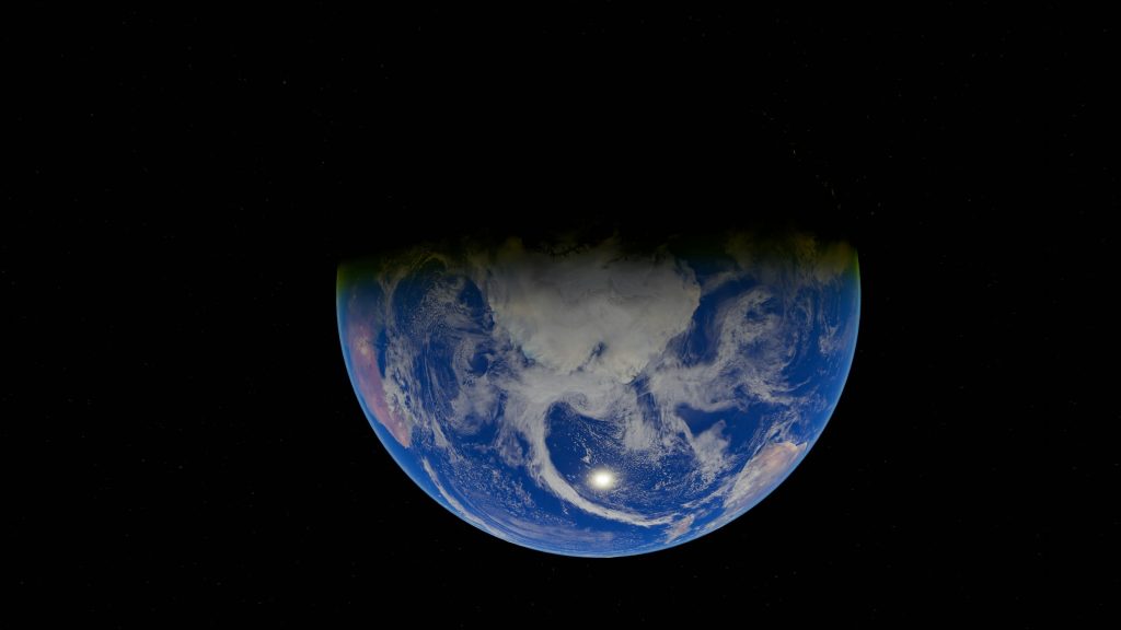 Erdkern unter dem Pazifik ändert Richtung: ESA-Satelliten zeigen neue Daten 2026 Erdkern unter dem Pazifik: Erde aus dem All über Ozeanen