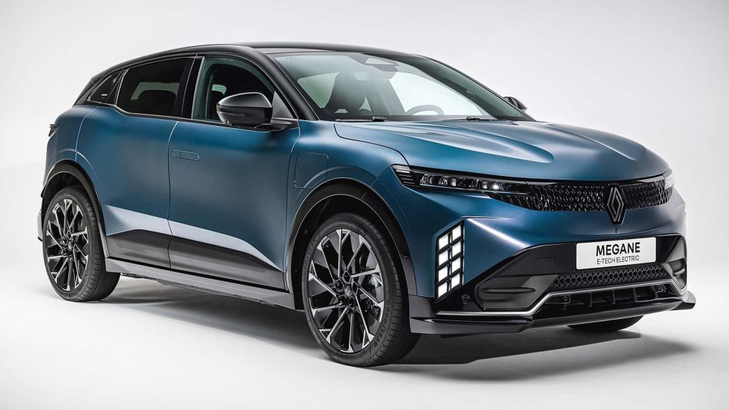 Renault Megane E-Tech 2026: Neue Batterie, mehr Reichweite und schnelleres Laden Renault modernisiert den Megane E-Tech 2026 mit neuem Design, 67-kWh-Batterie, bis zu 500 km Reichweite, 165-kW-Schnellladung und neuen digitalen Funktionen
