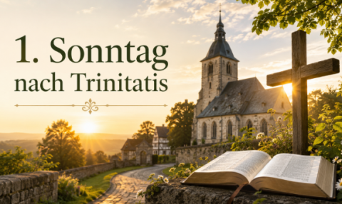 1. Sonntag nach Trinitatis 2026: Wochenspruch, Predigttext und Bedeutung 1. Sonntag nach Trinitatis 2026: Wochenspruch, Predigttext und Bedeutung