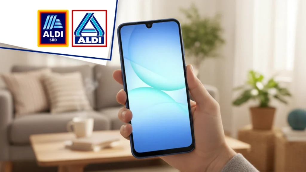 Aldi Nord verkauft das Samsung Galaxy A17 5G ab 30. Juli für 149 Euro mit Schutzhülle. Bei eBay ist es günstiger, jedoch als Retoure erhältlich.