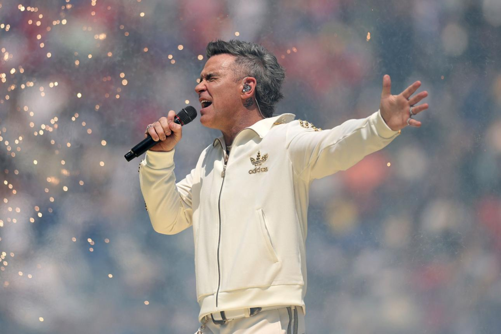 Robbie Williams gerät nach dem WM-Finale 2026 in eine peinliche Situation: Kokain oder Pfefferminzpastille