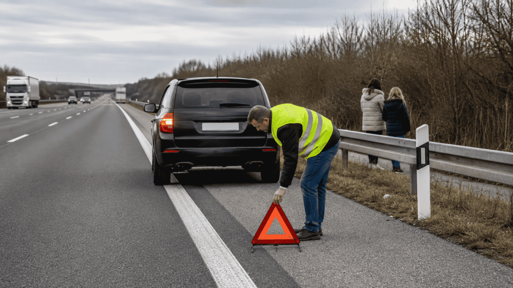 Was tun, wenn das Auto auf der Autobahn liegen bleibt? Autopanne auf der Autobahn in Deutschland: So sichern Sie das Fahrzeug, stellen das Warndreieck auf und rufen richtig Hilfe.