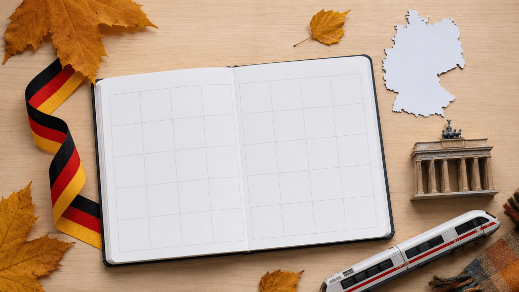 Deutschland-Kalender für September 2026: Feiertage, Welttage, Berufstage und Tabelle mit allen Terminen sowie Angaben zu freien Tagen.