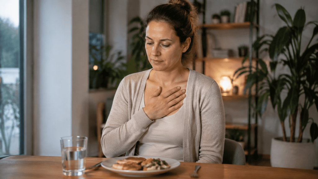 Sodbrennen – Ursachen und schnelle Hilfe Warum entsteht Sodbrennen und was hilft? Ernährung, Medikamente in Deutschland, praktische Tipps und Warnzeichen für einen notwendigen Arztbesuch.