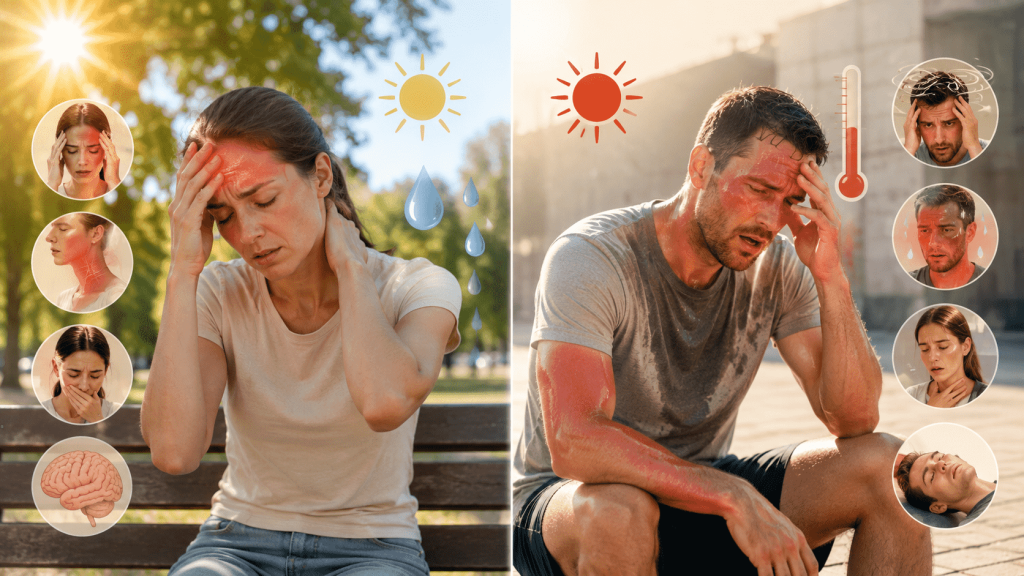 Sonnenstich oder Hitzschlag: Unterschiede einfach erklärt