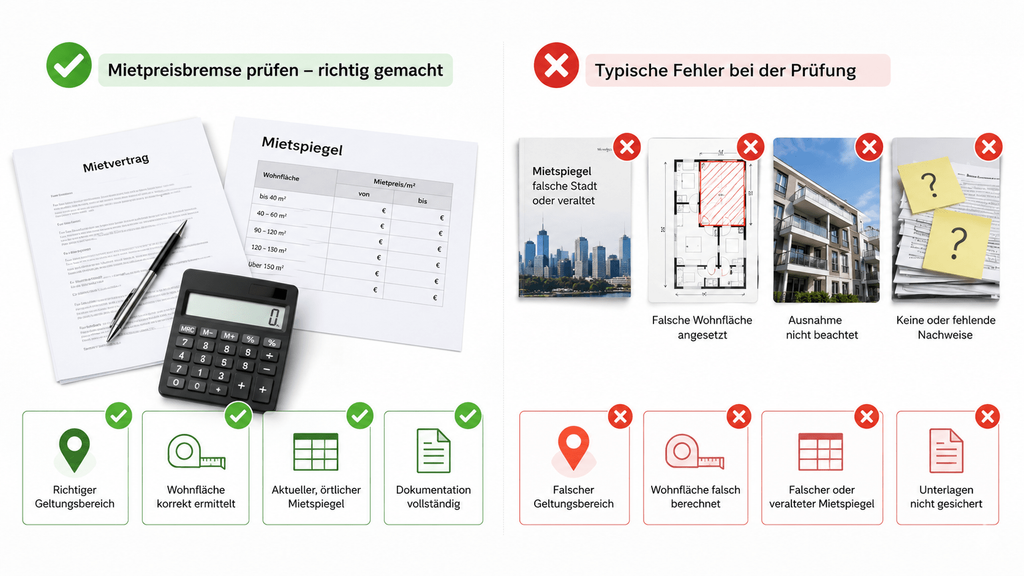 Mietpreisbremse prüfen richtig machen: die häufigsten Fragen beantwortet