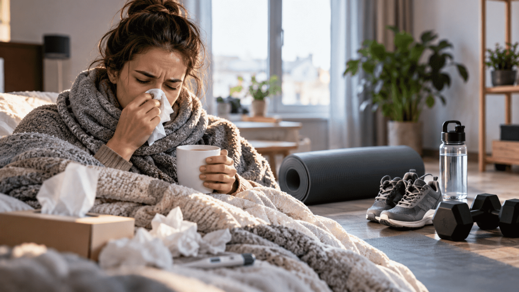 Sport bei Erkältung: Was erlaubt ist und was nicht Sport bei Erkältung: Wann sind Joggen und Fitness erlaubt? Erfahren Sie, welche Risiken bestehen und wie Sie nach einer Infektion sicher wieder trainieren.