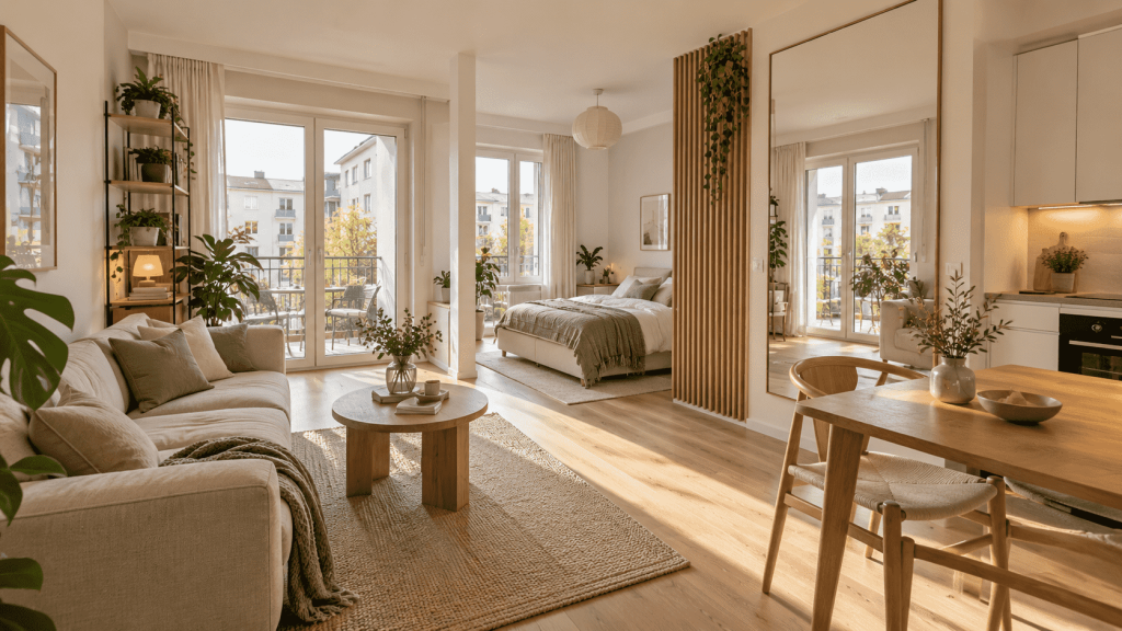 Kleine Wohnung größer wirken lassen in Deutschland 2026: praktische Tipps, Kosten, Checkliste, typische Fehler und Regeln für Mietwohnungen.